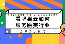 看坚果云如何服务医美行业-坚果芸